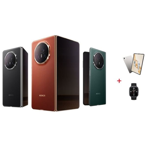 هونر MagicV3 5G - دبل سيم - 512/12 كيكابايت + ساعة هونر Watch 4 + هونر تاب Pad X9a
