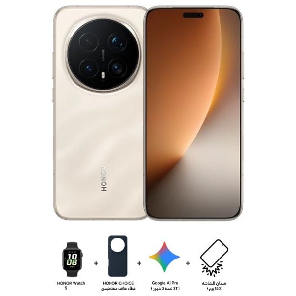 هونر ماجيك 8 برو 5 جي - 6.71 انج 120 هرتز OLED - سنابدراغون 8 اليت جيل 5 - بحجم بطارية 7100 مللي امبير بسرعة شحن 100 واط + هدايا مجانية