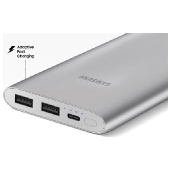 Samsung EB-P1100CSEGWW - 10000mah - Power Bank - Silver