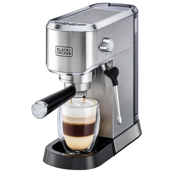  ماكنة قهوة واسبيريسو بلاك اند ديكر - 397-ECM150-B5 - اسود 