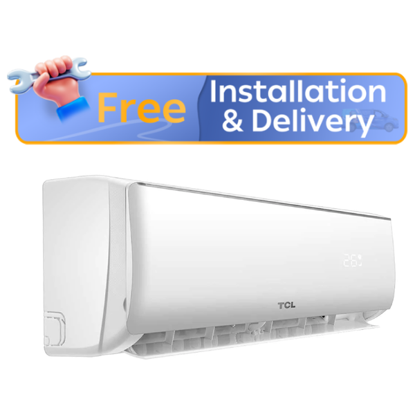 TCL TAC-18CHSA/KCI - 1.5 Ton - Wall Mounted Split - White - Inverter + AMP Control - Free Installation 