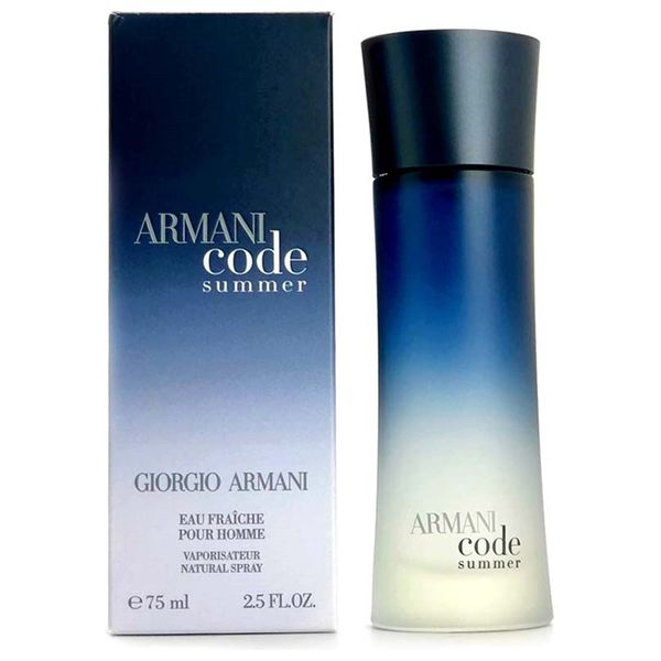 Armani code summer for him hot sale