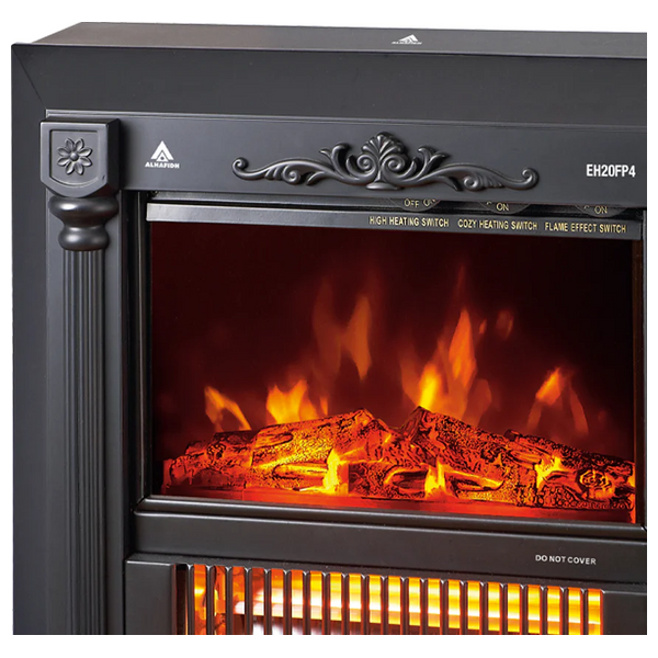 Alhafidh Fire Place Heater - EH20FP4 - Black