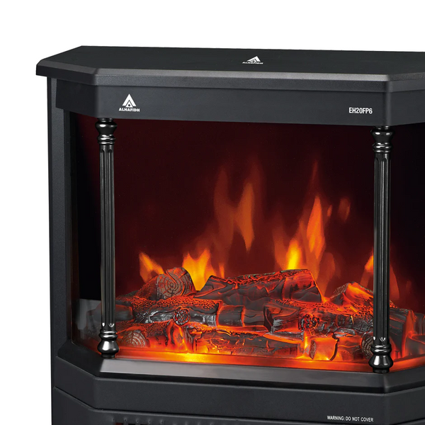 Alhafidh Fire Place Heater - EH20FP6 - Black