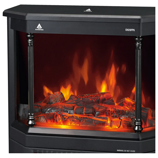 Alhafidh Fire Place Heater - EH20FP6 - Black