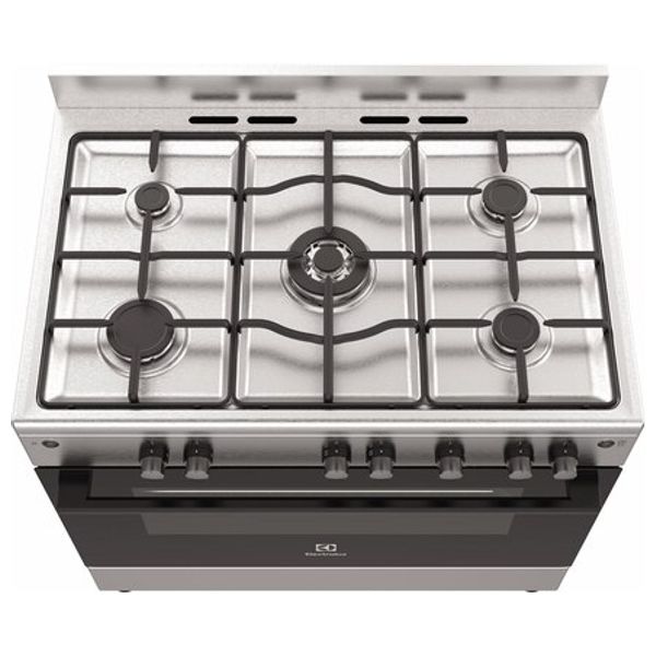 Electrolux EKG9010Z9X - 5 Burners - Gas Cooker - Stainless steel