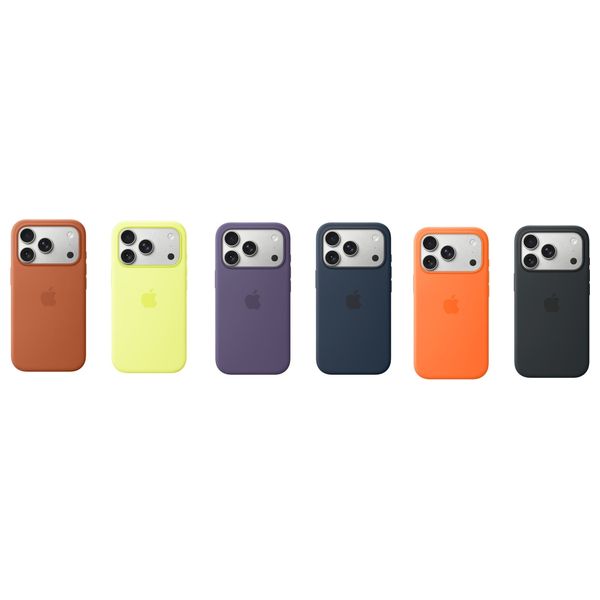 Apple - Mobile Silicone Cover For iPhone 17 Pro Max with MagSafe - Pure Back