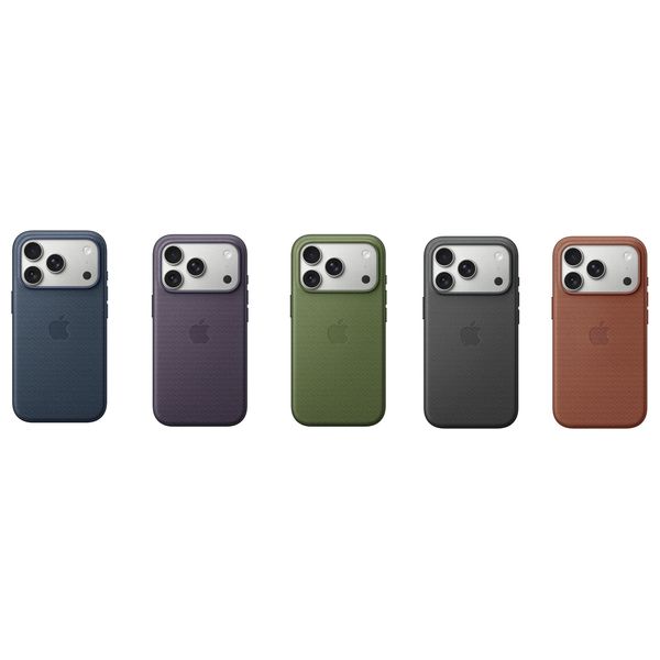 Apple - Mobile TechWoven Cover For iPhone 17 Pro Max with MagSafe - Pure Back - Pre-Order