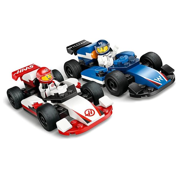  LEGO City F1 Williams & Haas Race Cars 