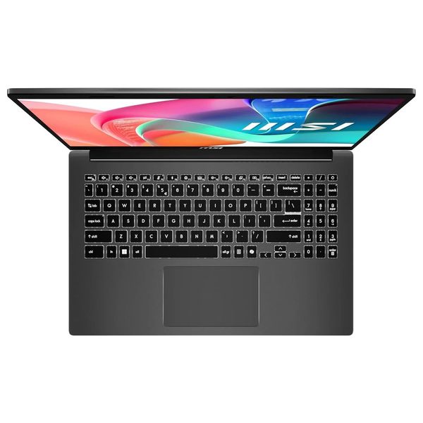MSI Laptop 15.6-Inch - Modern 15 F13MG-456XAE - Core i7-1355U - 16GB/512GB SSD - Intel Iris Xe - Dos