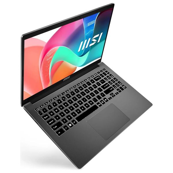 MSI Laptop 15.6-Inch - Modern 15 F13MG-456XAE - Core i7-1355U - 16GB/512GB SSD - Intel Iris Xe - Dos