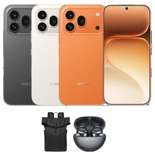 Honor 600 Pro - Dual SIM - AMOLED Display - Snapdragon 8 Elite - 7000mAh Battery, 80W Charging AI + Honor Free Clip + Bag