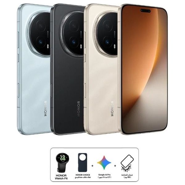 هونر ماجيك 8 برو - 6.71 انج 120 هرتز OLED - سنابدراغون 8 اليت جيل 5 - بحجم بطارية 7100 مللي امبير بسرعة شحن 100 واط + هدايا مجانية