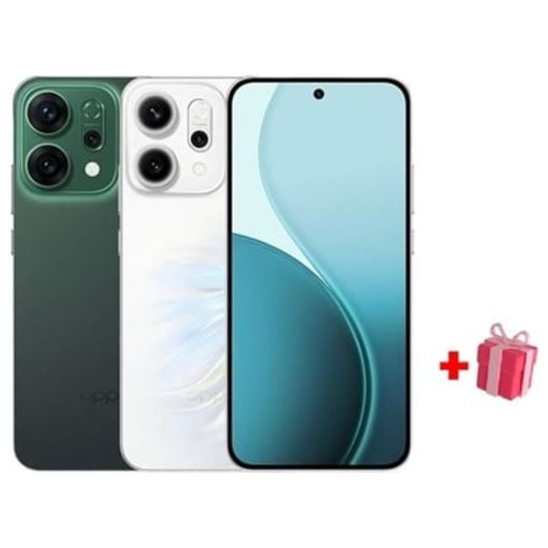 اوبو رينو 14 - بشاشة 6.59-انج مرنة اموليد, بدقة FHD+, 120 هيرتز - معالج ميدياتيك دايمنستي 8350 - 6000 مللي امبير, 80 واط شحن سريع + بوكس اوبو