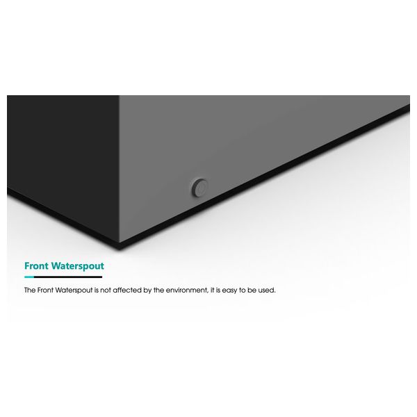  مجمدة افقية هايسنس - 9 قدم - FC26DT4SAT - رمادي 