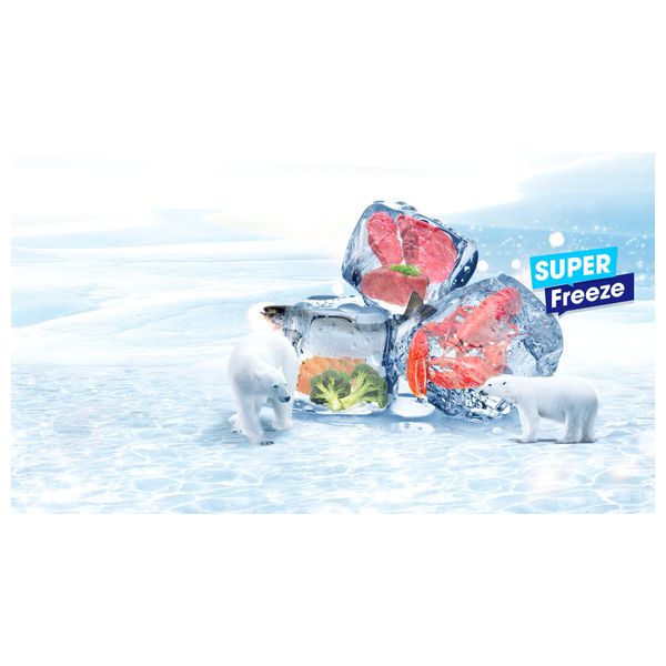  Hisense FC-33DT4SAW - 10 Ft Chest Freezer - White 