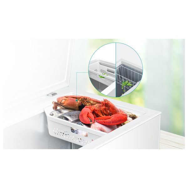  Hisense FC-33DT4SAW - 10 Ft Chest Freezer - White 