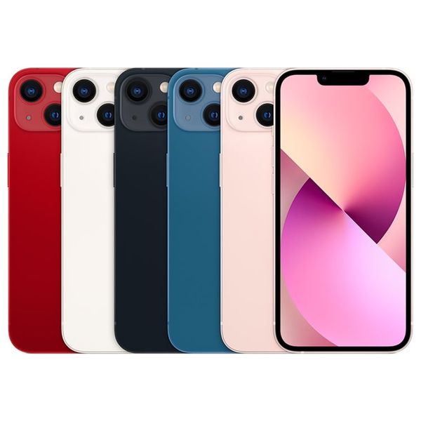 Apple iPhone 13 - 6.1 inch - A15 Bionic Chip - Glass Back and Aluminum Design - Ceramic Shield Front