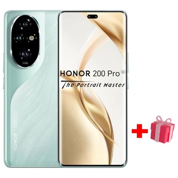  هونر 200 Pro 5G - دبل سيم - سنابدراجون 8اس الجيل الثالث - اموليد - حجم البطارية 5200 ميلي امبير + هدية مجانية