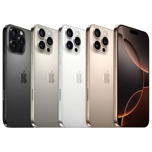 Apple iPhone 16 Pro - 6.3 inch - A18 Pro chip - Apple Intelligence - Titanium design - With Camera Control