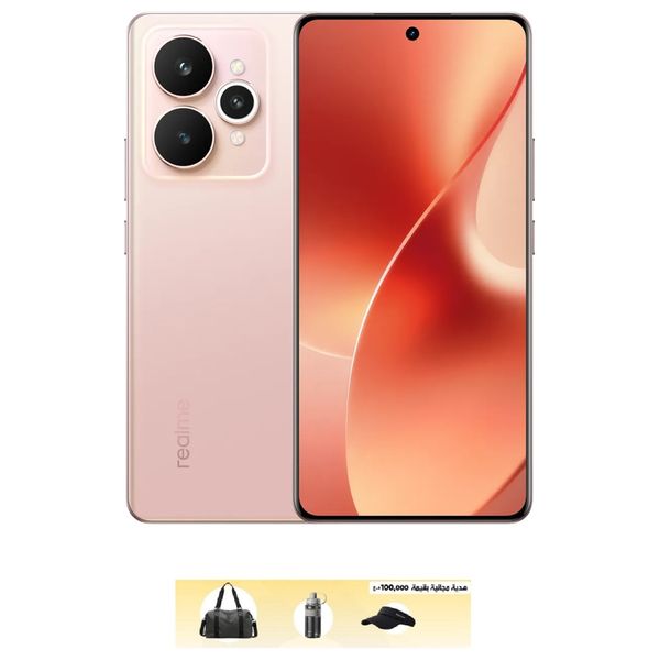  ريلمي 15 5 جي - 6.8 انج, 144 هيرتز - معالج دايمنستي 7300 بلس 5 جي - بحجم بطارية 7000 مللي امبير, بسرعة شحن 80 واط - بكاميرا 50 ميكابكسل سوني IMX882 مع تثبيت بصري OIS + حقيبة + قبعة شمسية + مطارة