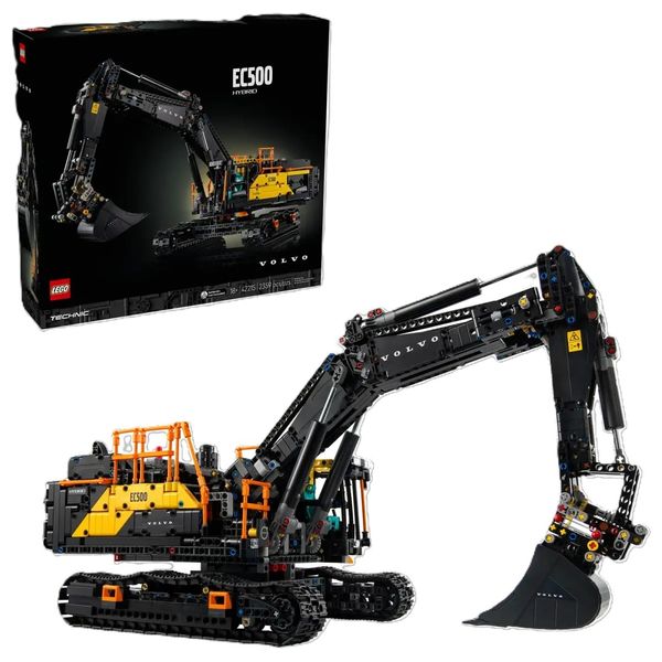  Lego Volvo EC500 Hybrid Excavator - 2359 Pieces 
