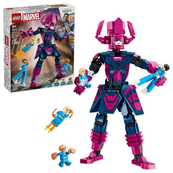  Lego Marvel Fantastic Four vs. Galactus Construction Figure - 427 Pieces 