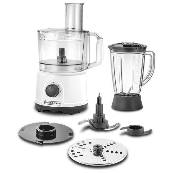  Black & Decker 416-FX822-B5 - Food Processor - White 
