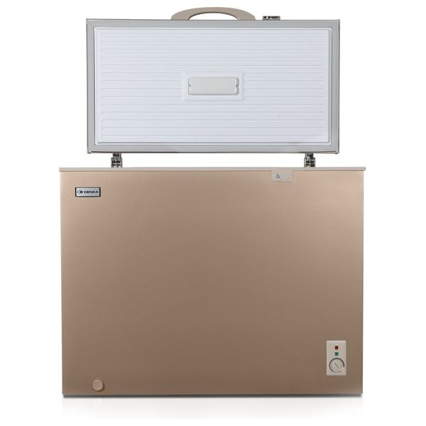  مجمدة افقية دنكا - 13 قدم - GCF-375CT - ذهبي 