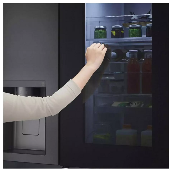 Elryan LG GCX287TNB 24ft French Door Refrigerator Matte Black