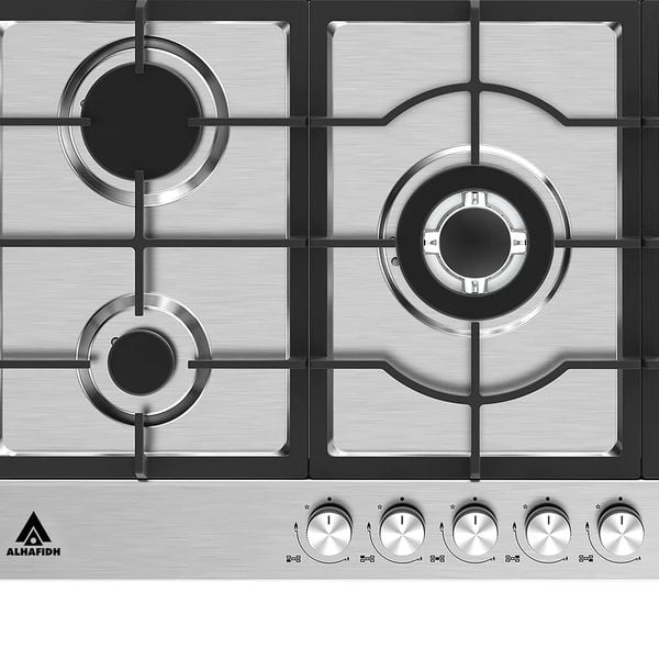 AlHafidh GH90S71-5 Burners-Built-In Cookers-Stainless Steel