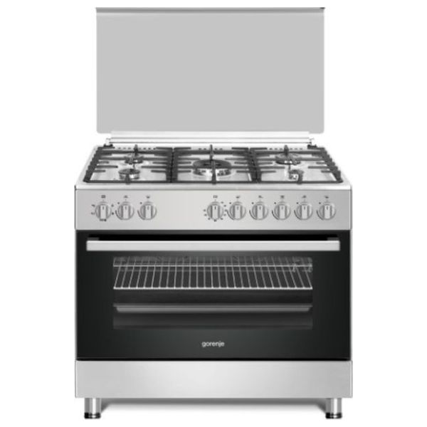 Gorenje GI9221S - 5 Burners - Gas Cooker - Stainless Steel
