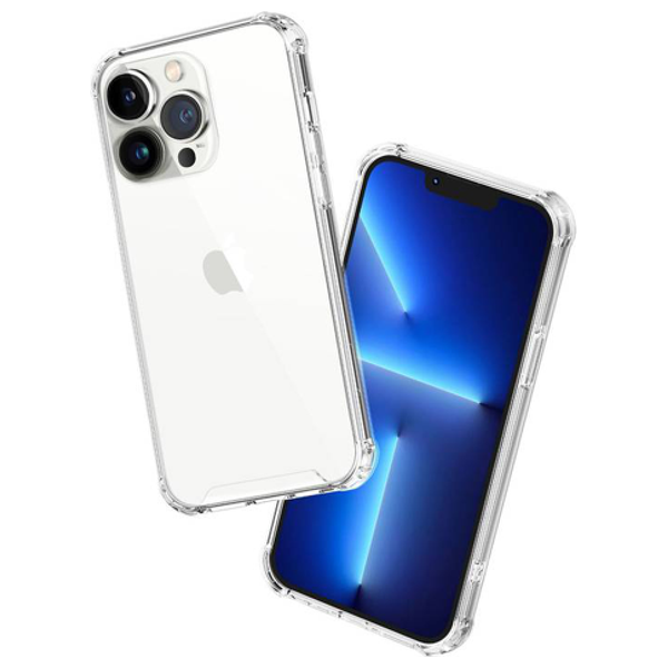 حافظة موبايل كرين لجهاز ايفون 13 برو ماكس -  GNASI13PMCCL - شفاف