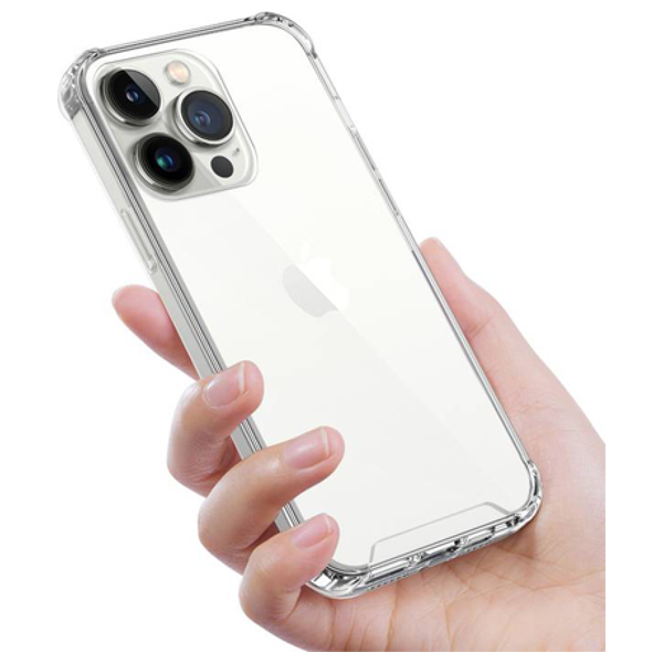 حافظة موبايل كرين لجهاز ايفون 13 برو ماكس -  GNASI13PMCCL - شفاف