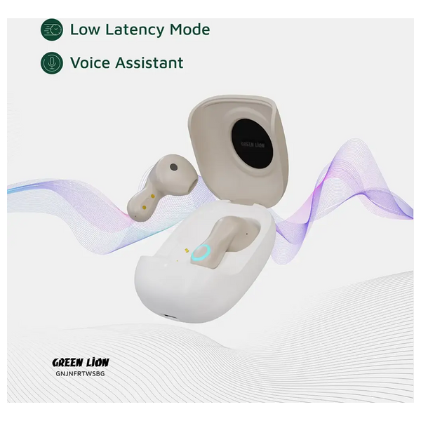 GREEN LION Jenifer GNJNFRTWSBG - Bluetooth Headphone In Ear - Beige