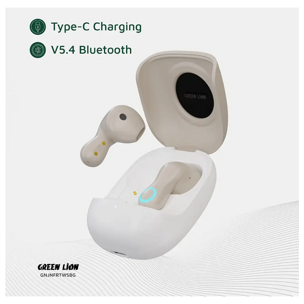 GREEN LION Jenifer GNJNFRTWSBG - Bluetooth Headphone In Ear - Beige
