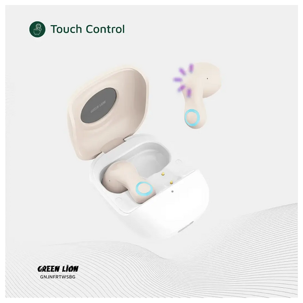 GREEN LION Jenifer GNJNFRTWSBG - Bluetooth Headphone In Ear - Beige
