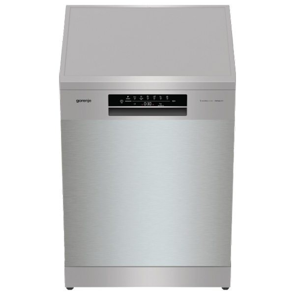  غسالة صحون جورنجي - GS643D60X - قائمة بذاتها - 60 سم - 16 سيت - استهلاك الماء 11 لتر/دورة في الدقيقة - 6 برامج  - رمادي 