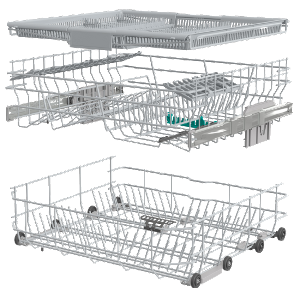  Gorenje GS643D60X - 16 Sets - Dishwasher - Metallic Grey 