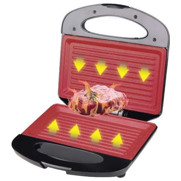  Newal GSM-5083 - Sandwich Maker - 750 W - Steel 