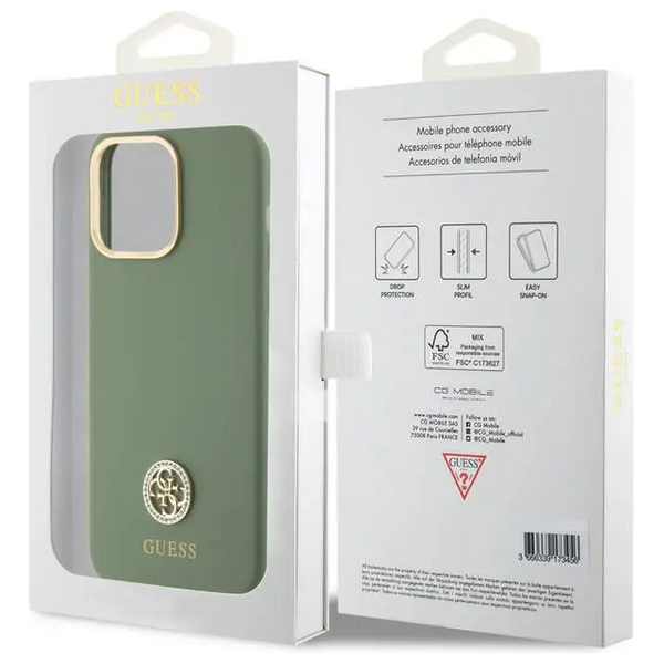 حافظة موبايل جيس لجهاز ايفون 15 برو ماكس  - GUHCP15XM4DGPA - خاكي