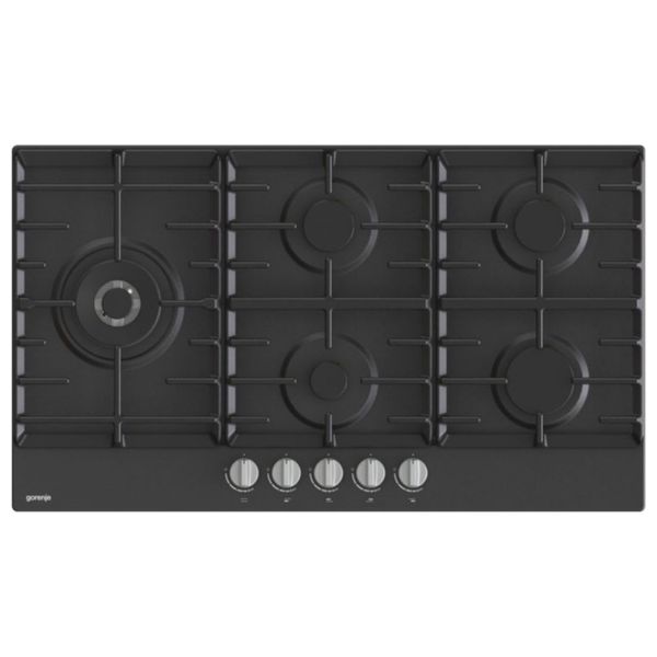  Gorenje GW951MB - 5 Burners - Built-In Gas Cooker - Black 