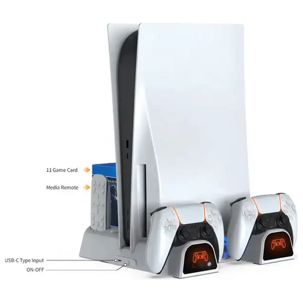 Dobe TP5-3532B Multlfunctiona Cooling Stand - White