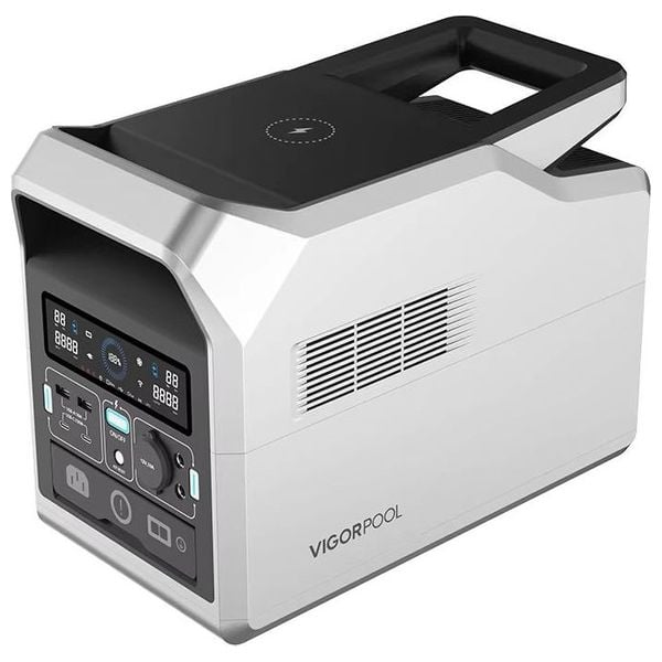 VigorPool Captain 700 - Portable Power Station - 672Wh - White