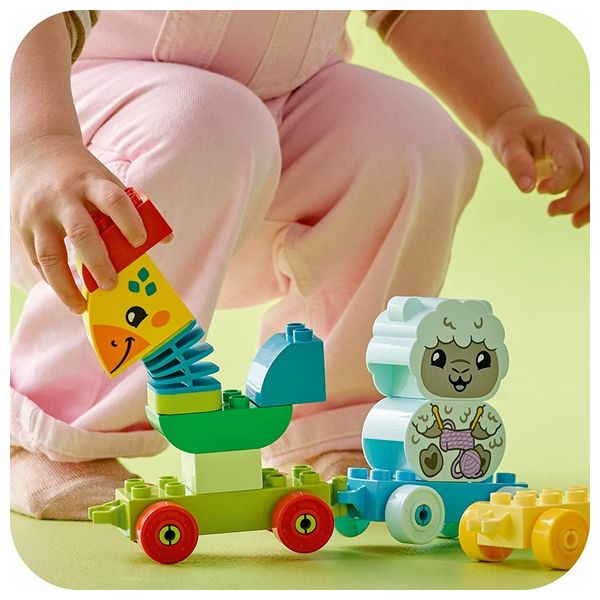  LEGO DUPLO Animal Train - Educational Toy for Toddlers 