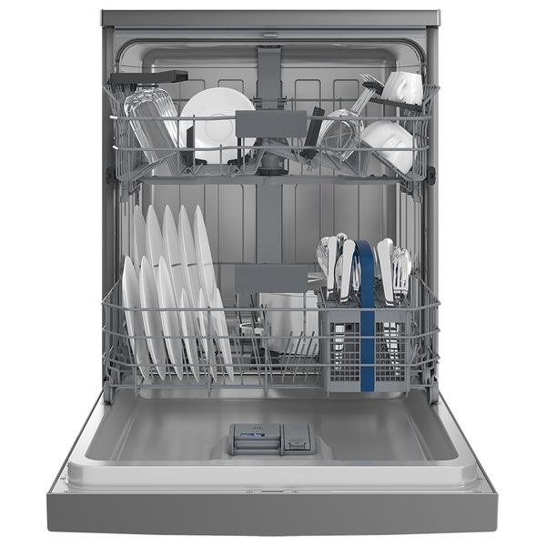  Hitachi HDF-F146-VS - 15 sets - Dishwasher - Silver 