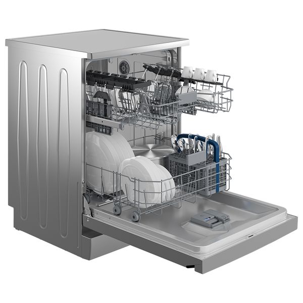  Hitachi HDF-F146-VS - 15 sets - Dishwasher - Silver 