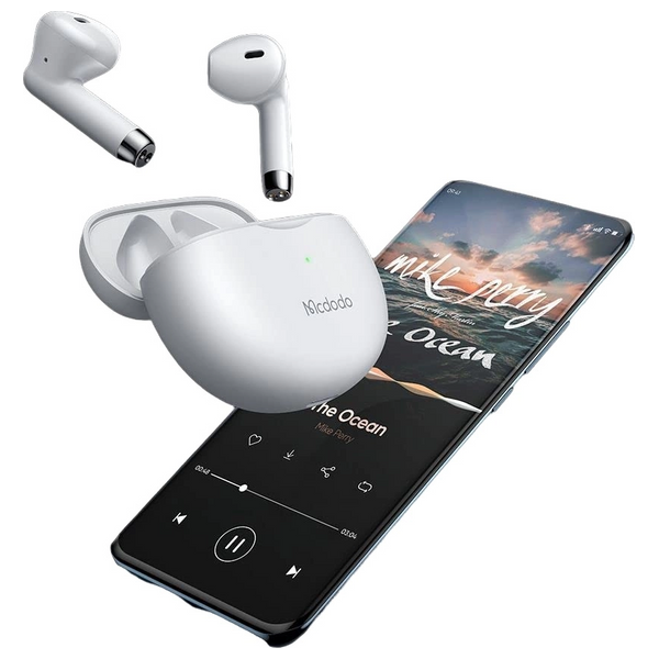  Mcdodo HP-8030 - Bluetooth Headphone In Ear - White 