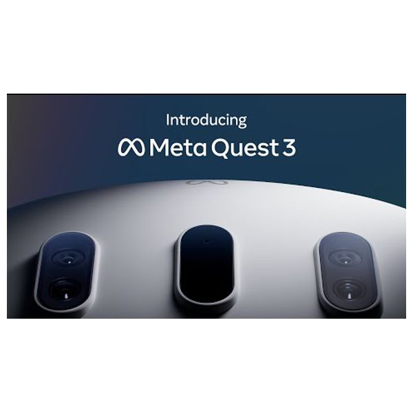 نظارة الواقع الافتراضي ميتا - 128GB - Quest 3