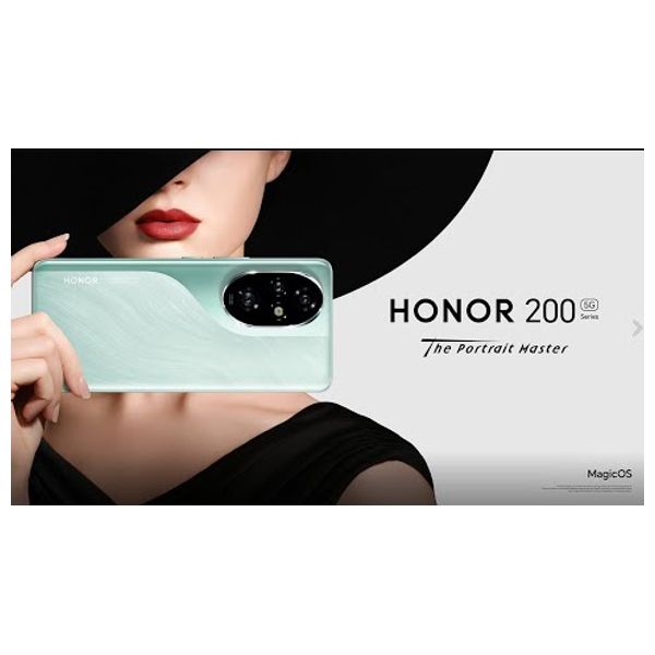 Honor 200 - Dual SIM - 256/12GB + Sports Water Bottle + Mobile Phone Holder